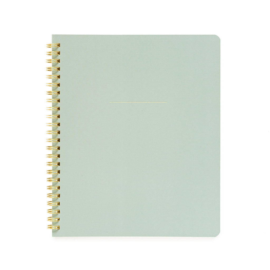 Spiral Notebook, Office Green