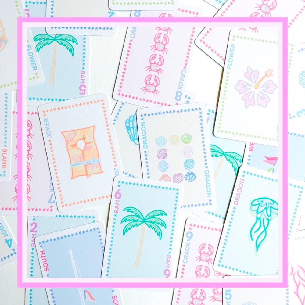 Mahjong - Beach Playing Card Deck