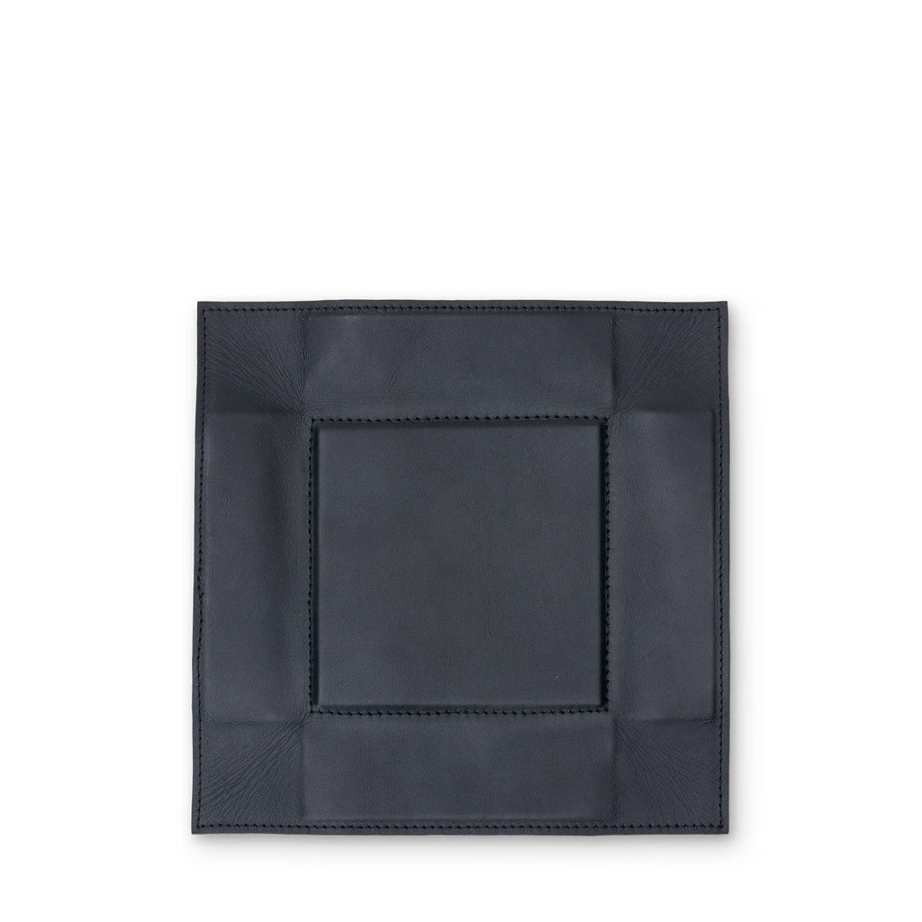 WIP Leather Valet Tray: Onyx