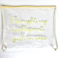 “I Brought My Needlepoint" Bag | Needlepoint Accessories
