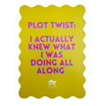 Mahjong Shuffle Card – Plot Twist (Yellow)