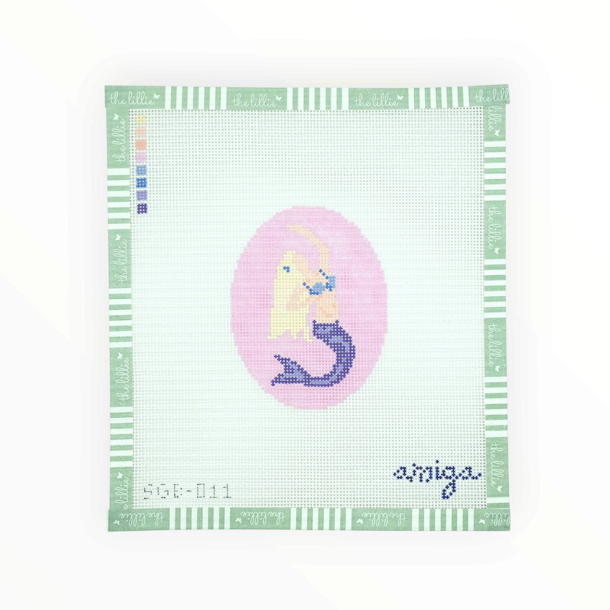 Mini Mermaid - Juliet | Needlepoint Canvas