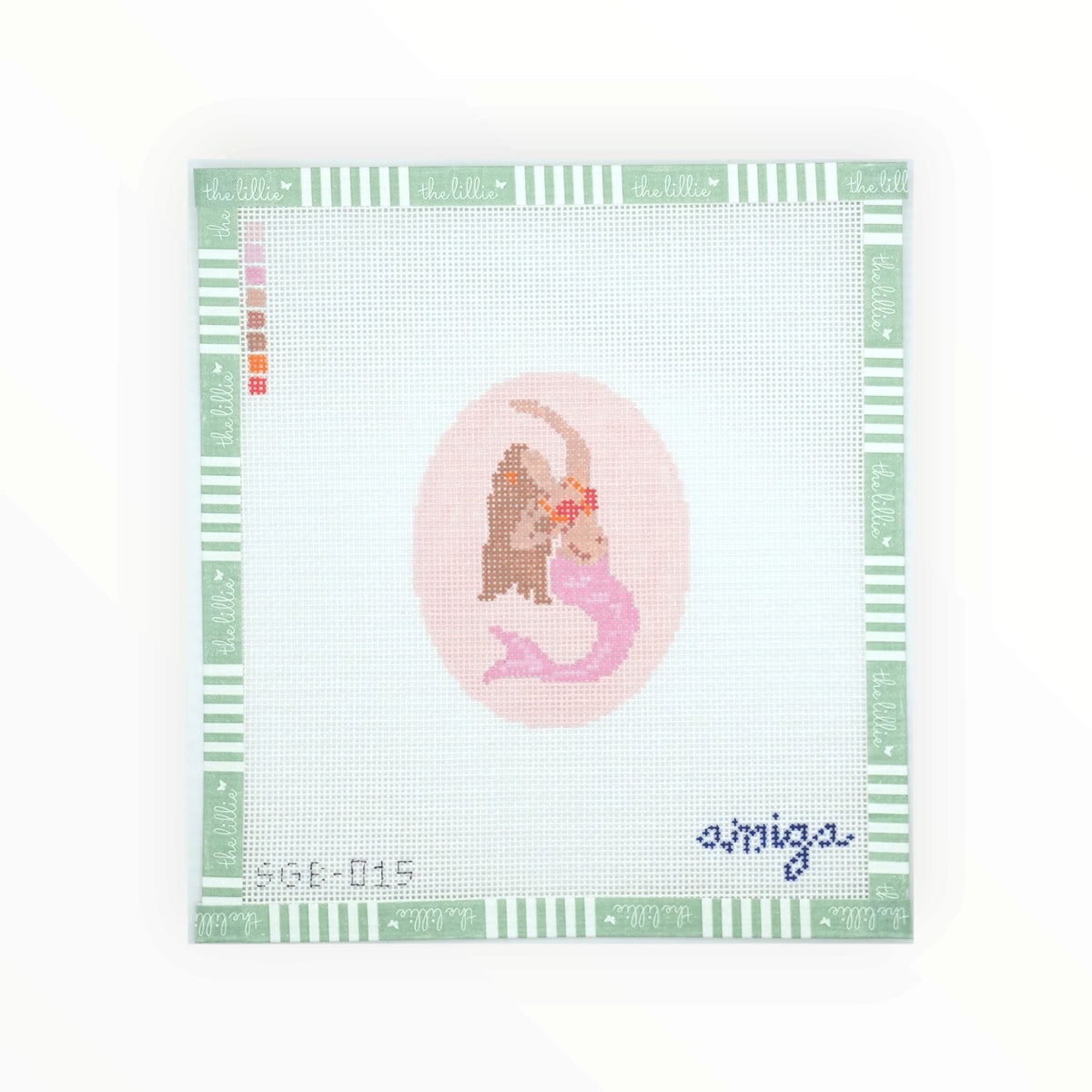 Mini Mermaid - Libby | Needlepoint Canvas