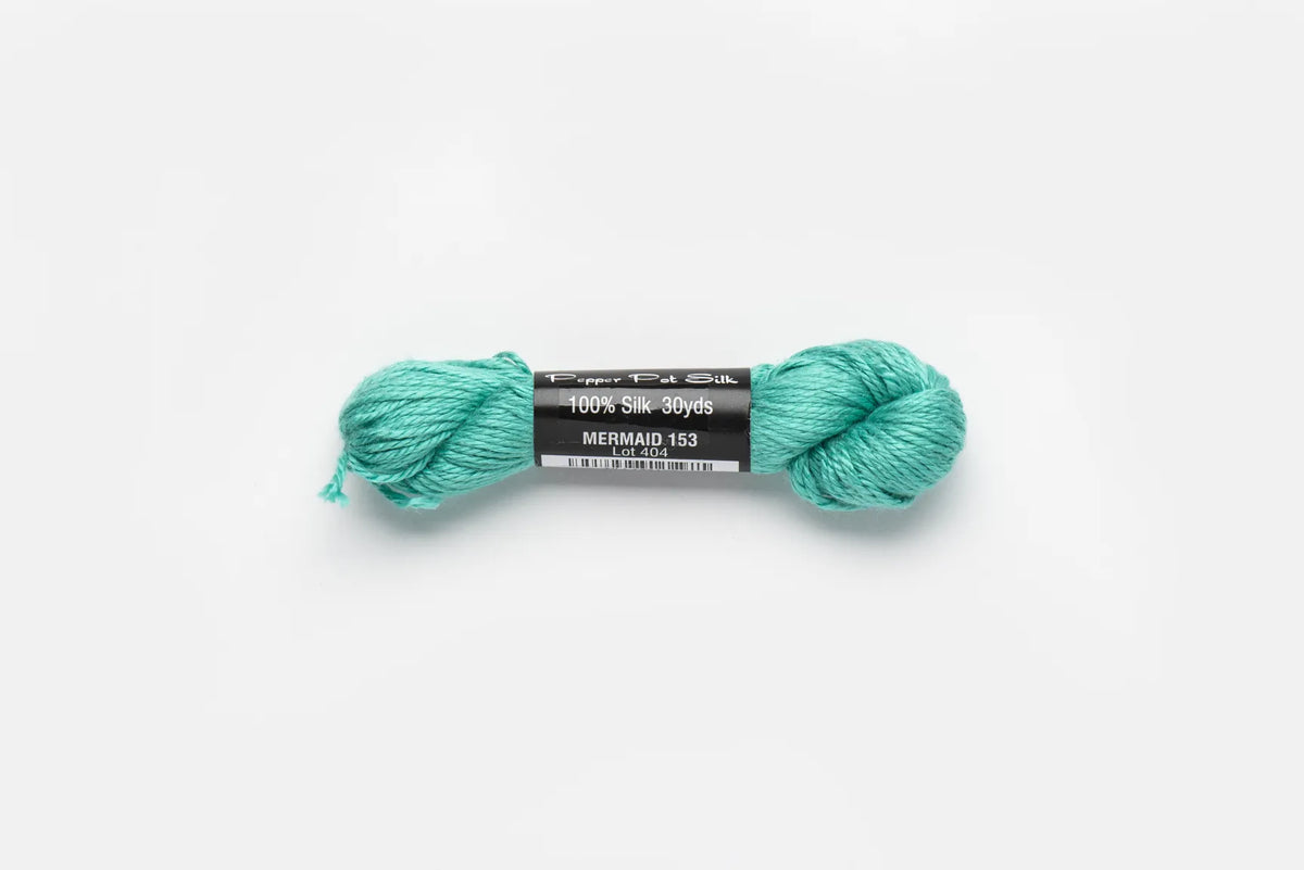 Pepper Pot Silk 153 Mermaid - needlepoint silk thread