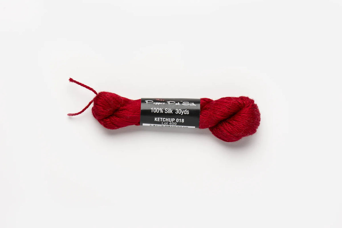Pepper Pot Silk 18 Ketchup - needlepoint silk thread
