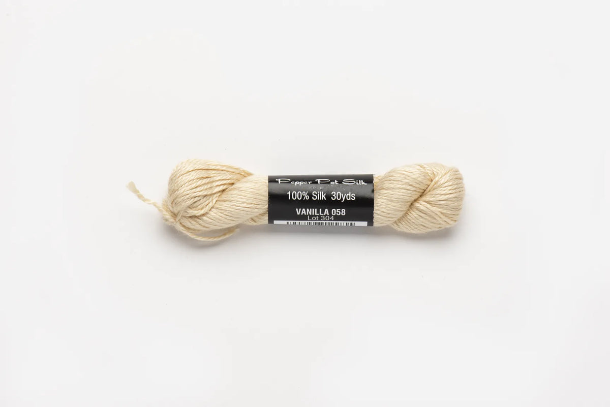 Pepper Pot Silk 58 Vanilla - needlepoint silk thread
