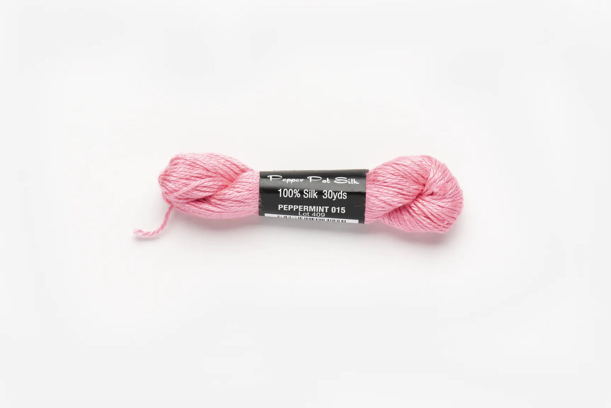Pepper Pot Silk 15 Peppermint - needlepoint silk thread