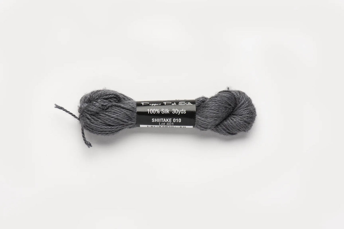 Pepper Pot Silk 10 Shiitake - needlepoint silk thread