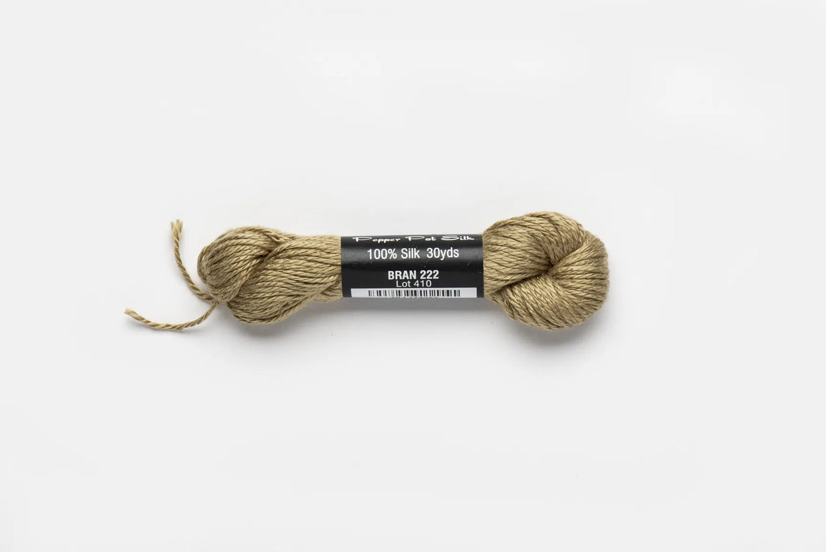 Pepper Pot Silk 222 Bran - needlepoint silk thread