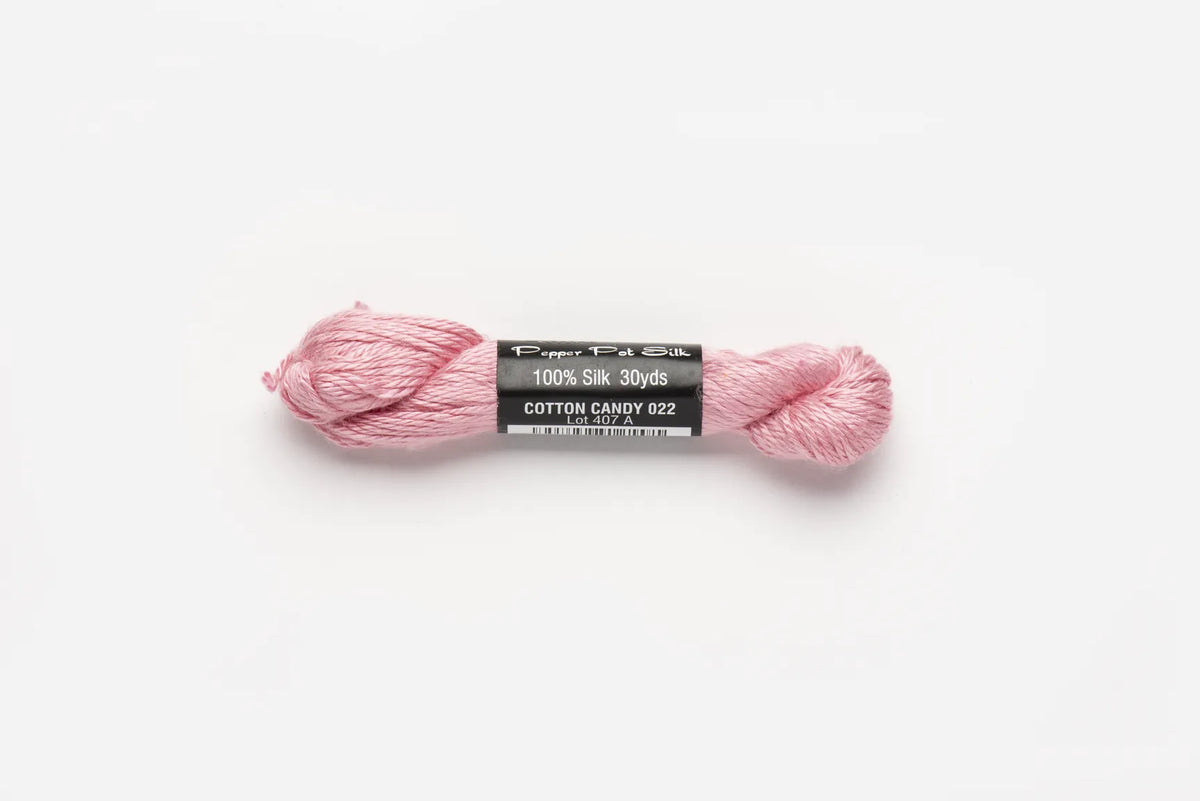 Pepper Pot Silk 22 Cotton Candy - needlepoint silk thread