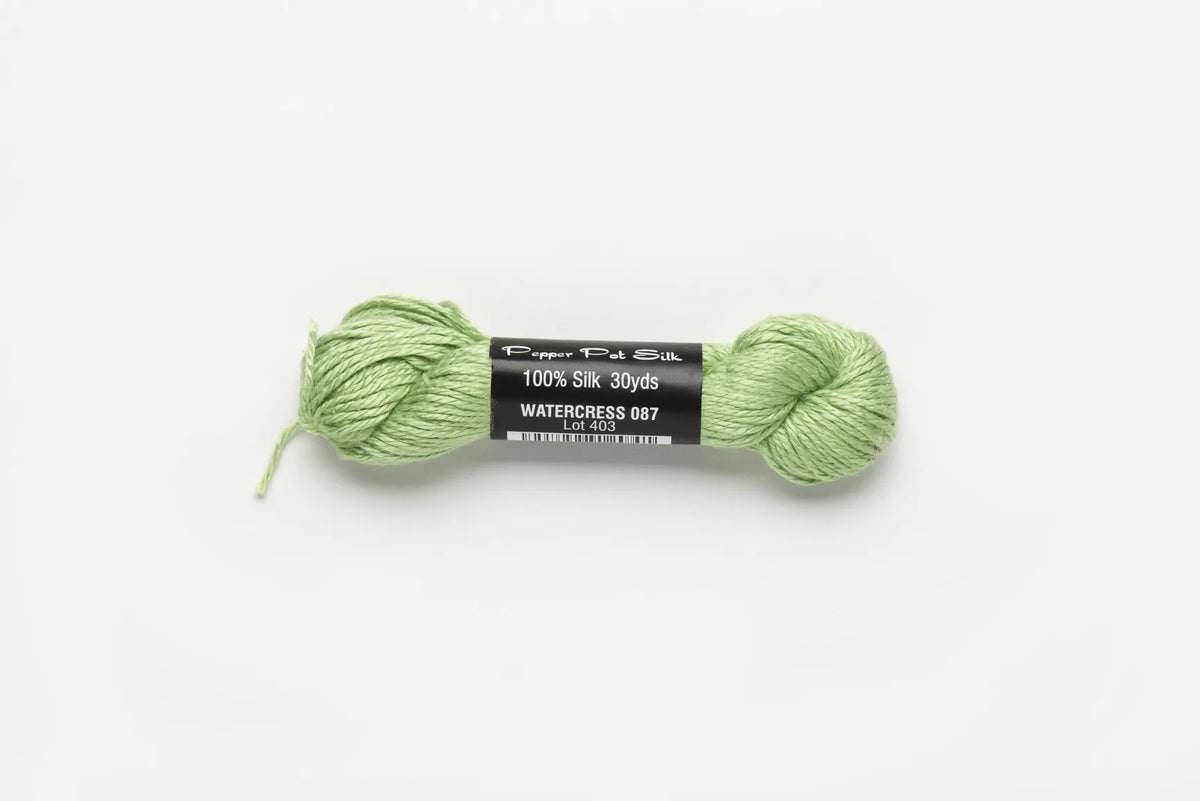 Pepper Pot Silk 87 Watercress - needlepoint silk thread