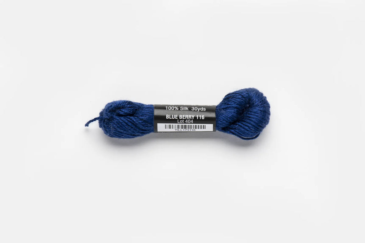 Pepper Pot Silk 116 Blueberry - needlepoint silk thread