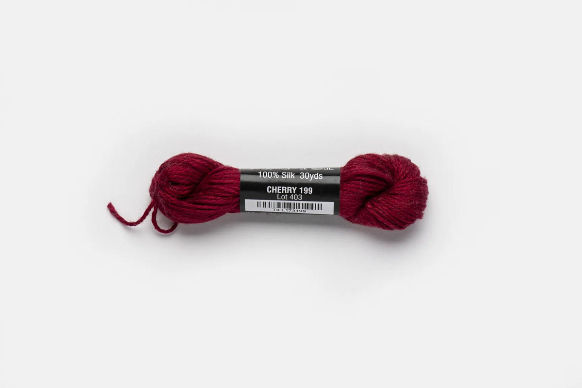 Pepper Pot Silk 199 Cherry - needlepoint silk thread