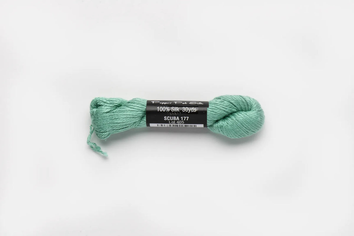 Pepper Pot Silk 177 Scuba - needlepoint silk thread