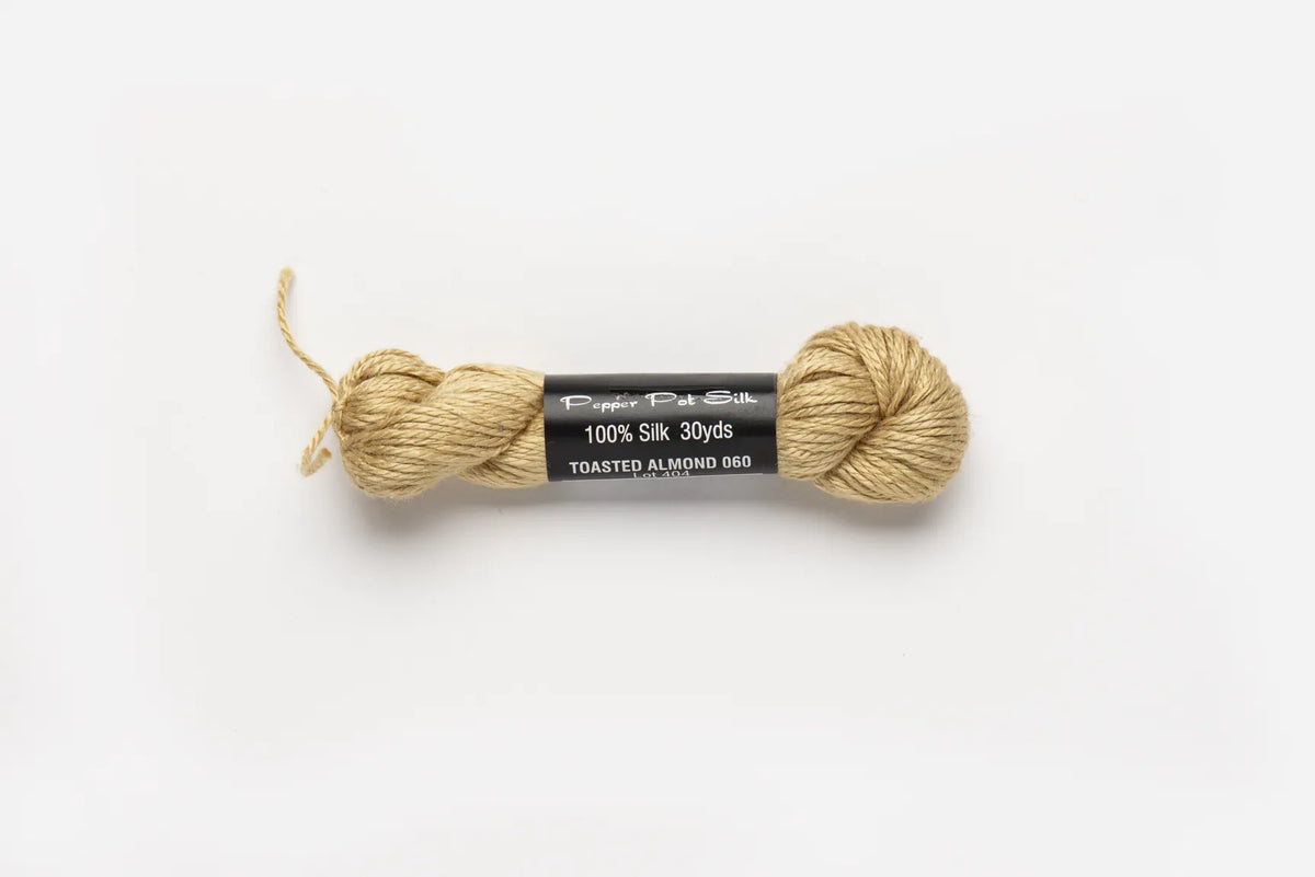 Pepper Pot Silk 60 Toasted Almond - needlepoint silk thread