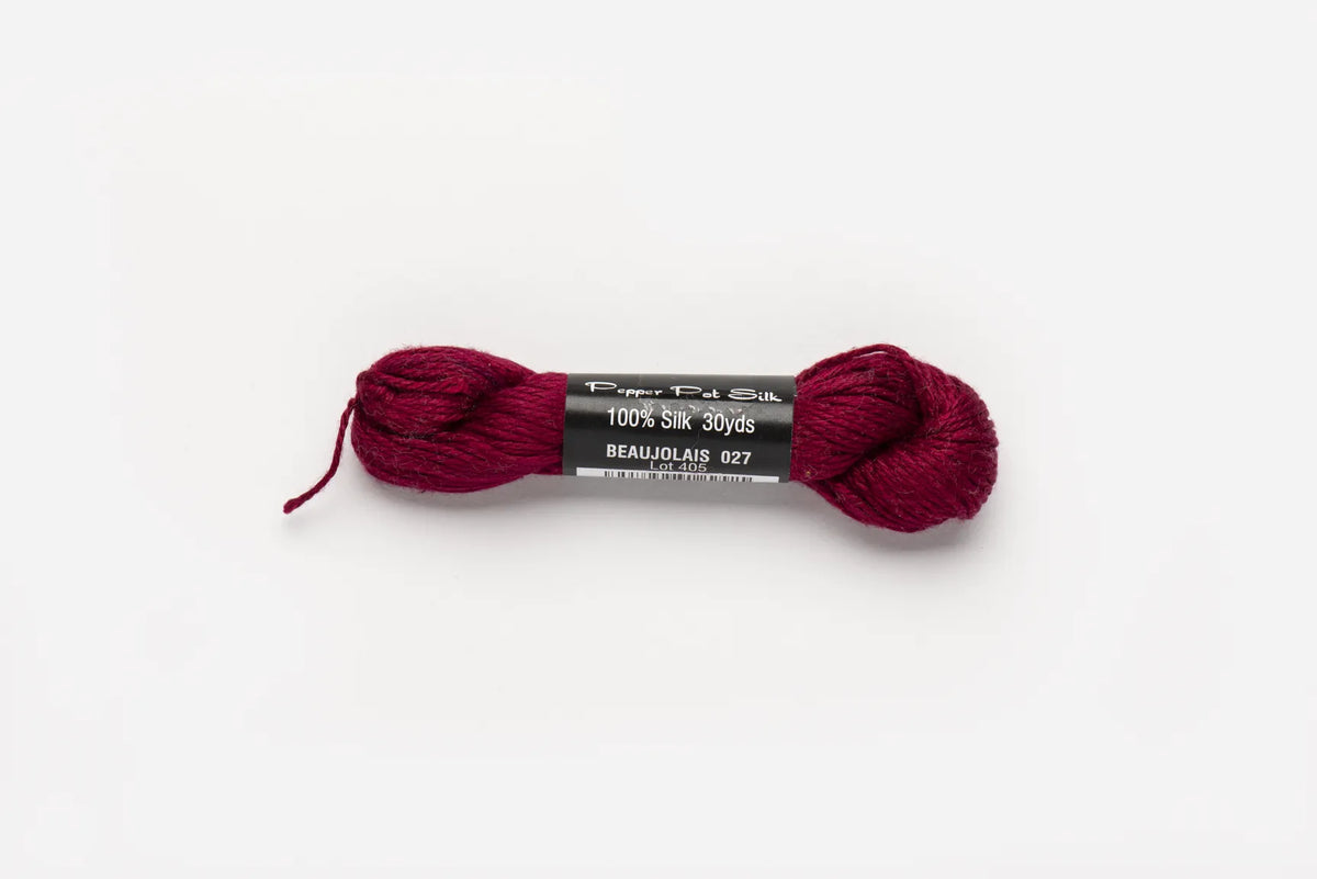 Pepper Pot Silk 27 Beaujolais - needlepoint silk thread