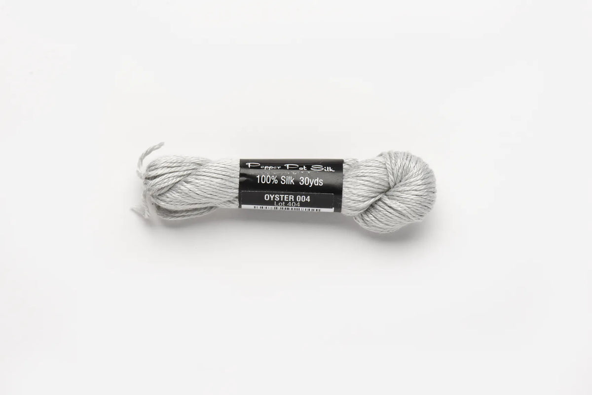 Pepper Pot Silk 4 Oyster - needlepoint silk thread