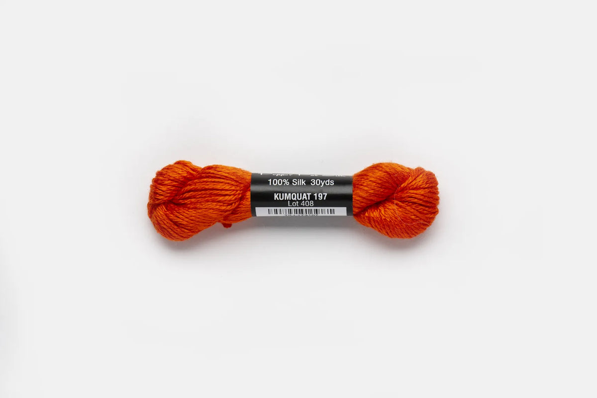 Pepper Pot Silk 197 Kumquat - needlepoint silk thread