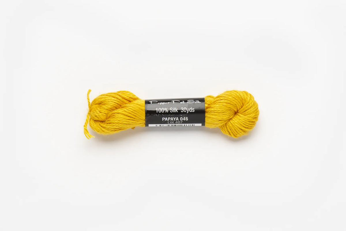 Pepper Pot Silk 46 Papaya - needlepoint silk thread