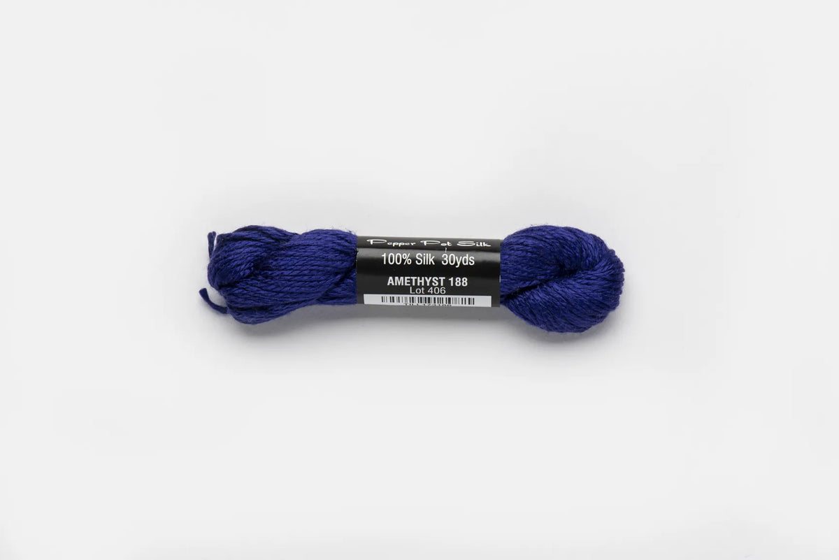 Pepper Pot Silk 188 Amethyst - needlepoint silk thread