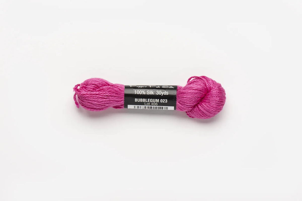 Pepper Pot Silk 23 Bubble Gum - needlepoint silk thread