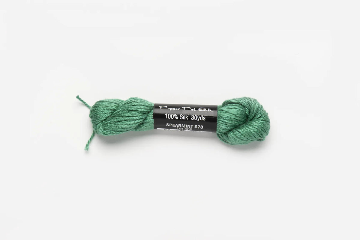 Pepper Pot Silk 78 Spearmint - needlepoint silk thread