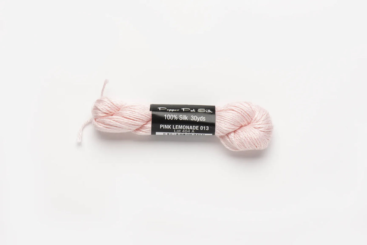 Pepper Pot Silk 13 Pink Lemonade - needlepoint silk thread