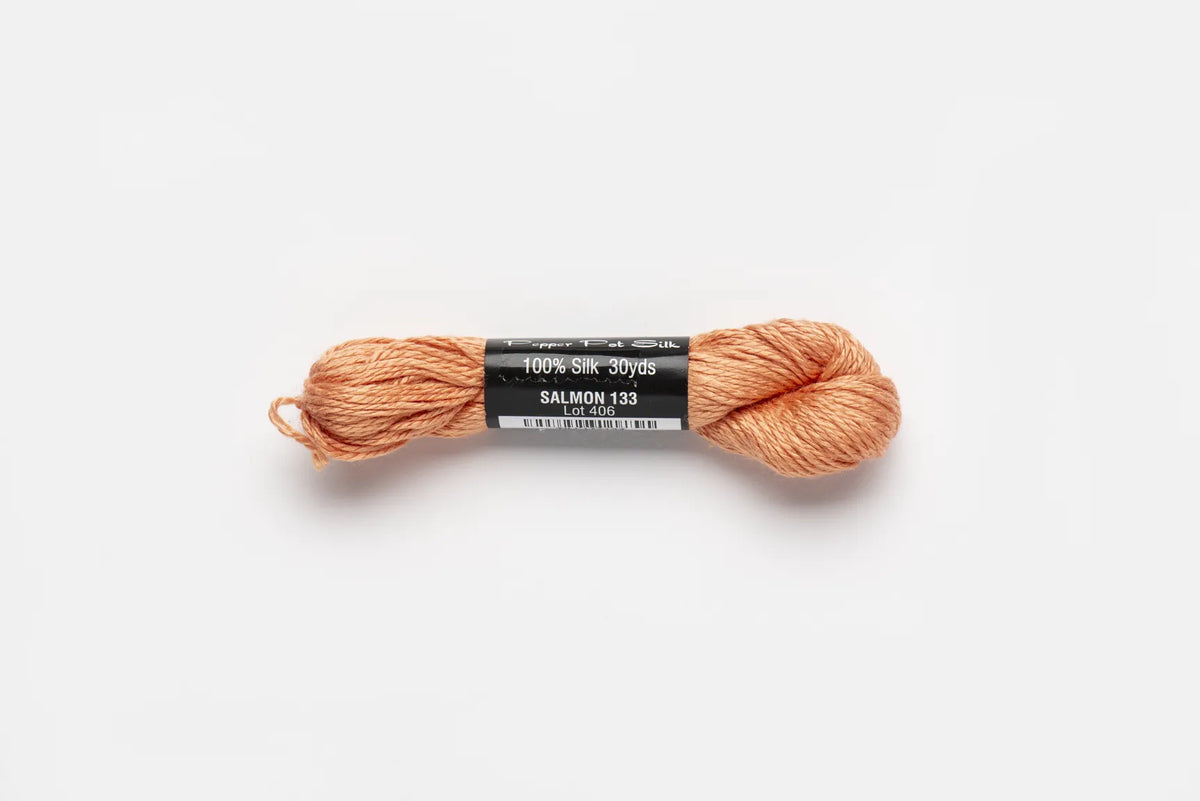 Pepper Pot Silk 133 Salmon - needlepoint silk thread