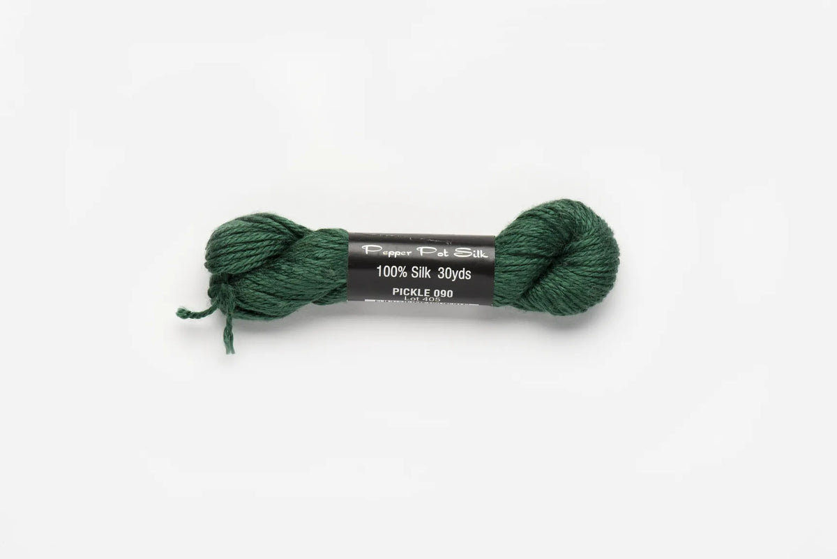 Pepper Pot Silk 90 Pickle - needlepoint silk thread