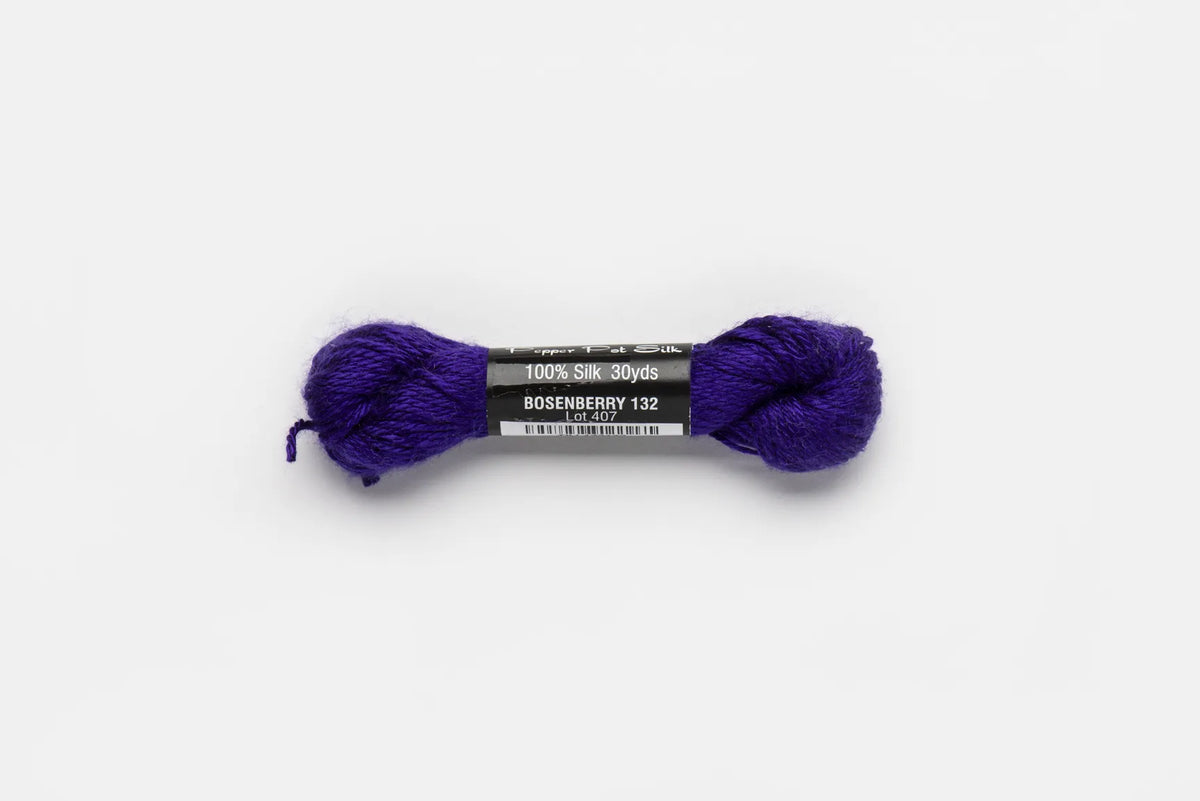 Pepper Pot Silk 132 Boysenberry - needlepoint silk thread