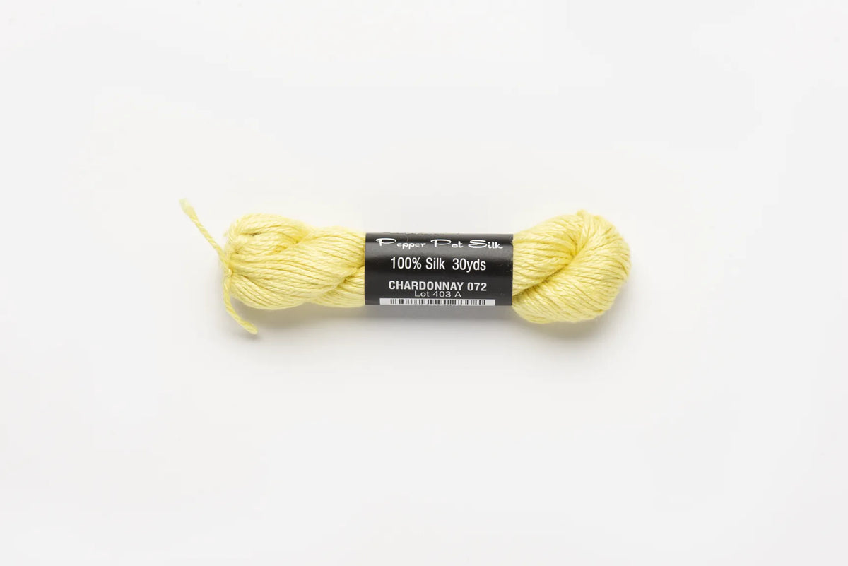 Pepper Pot Silk 72 Chardonnay - needlepoint silk thread