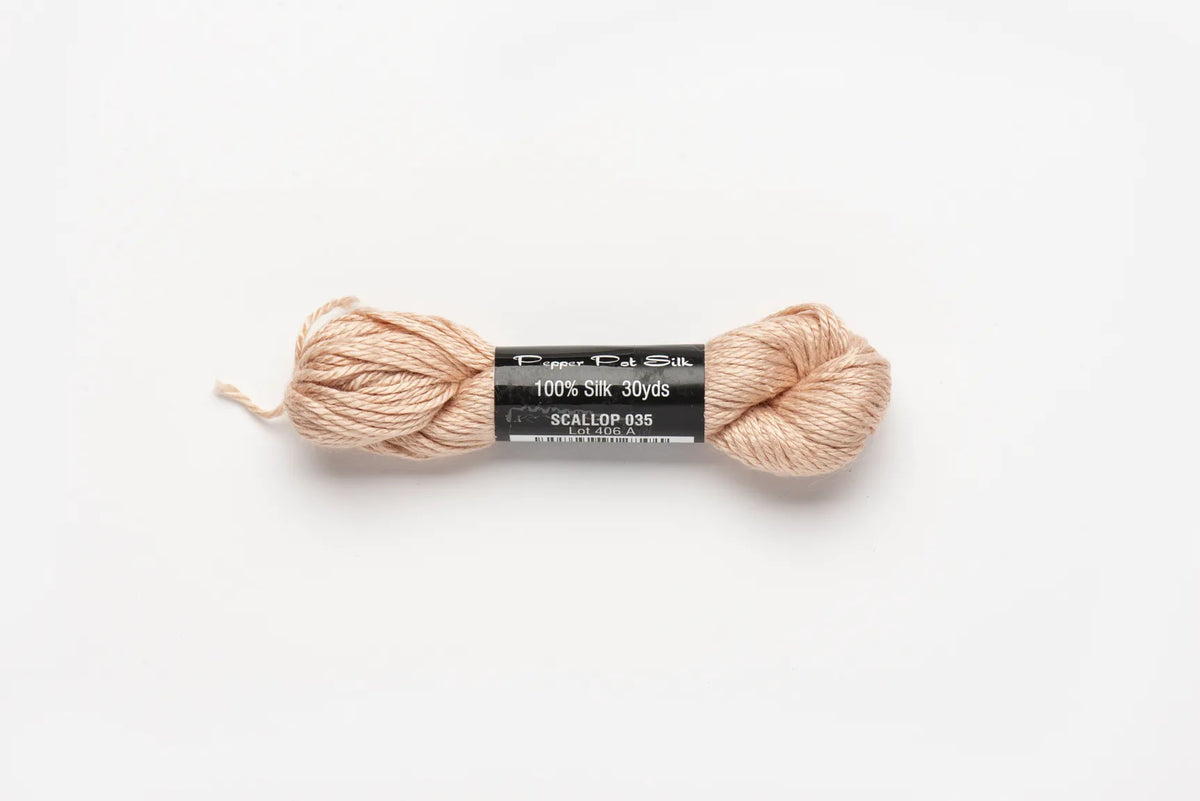 Pepper Pot Silk 35 Scallop - needlepoint silk thread