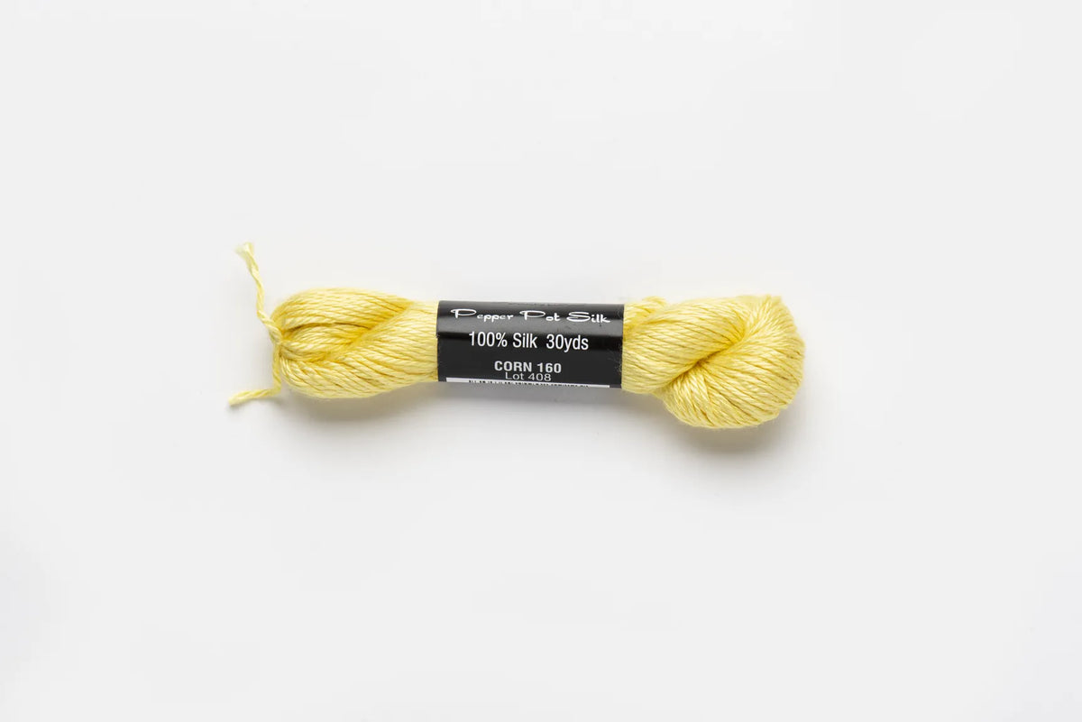 Pepper Pot Silk 160 Corn - needlepoint silk thread