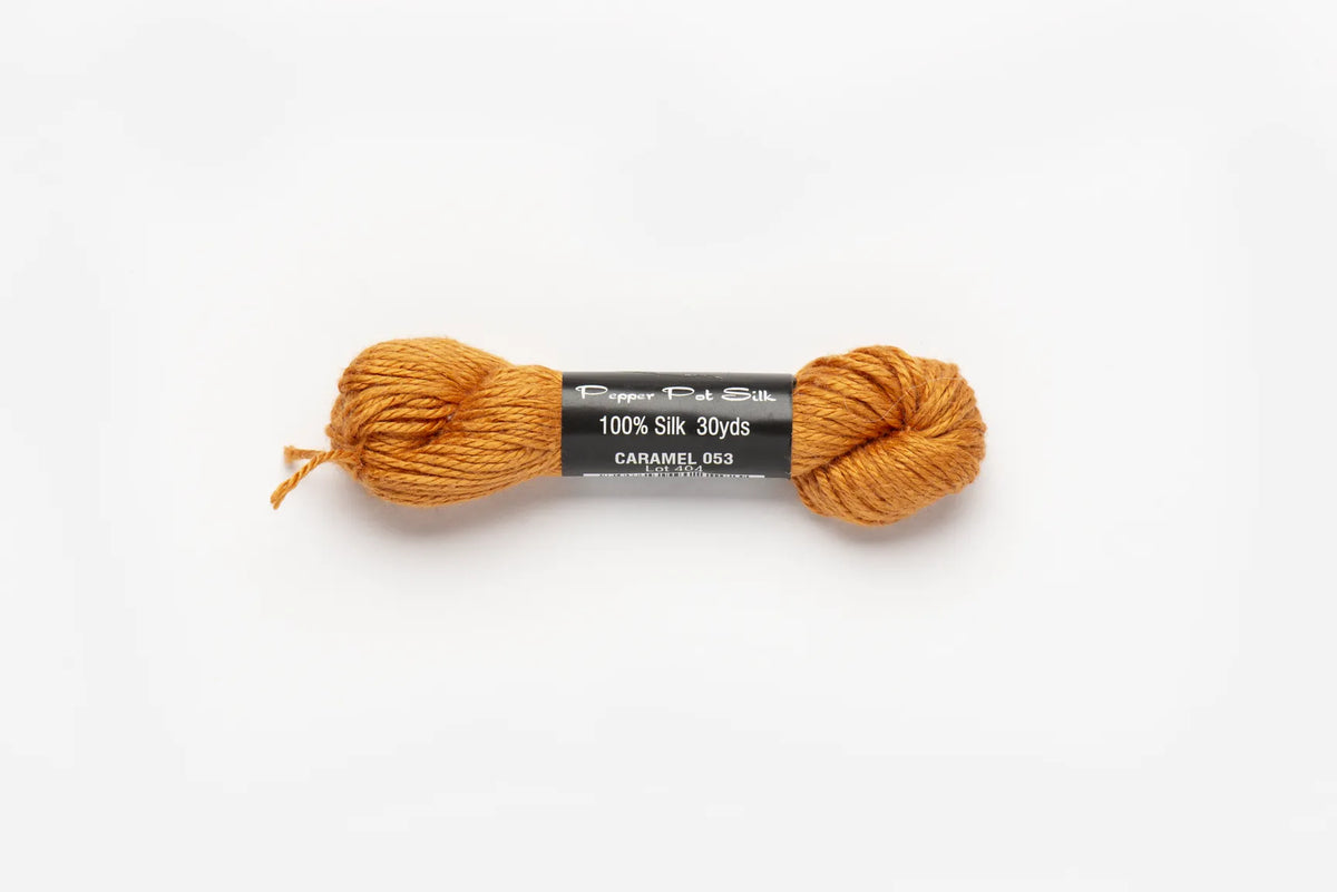 Pepper Pot Silk 53 Caramel - needlepoint silk thread
