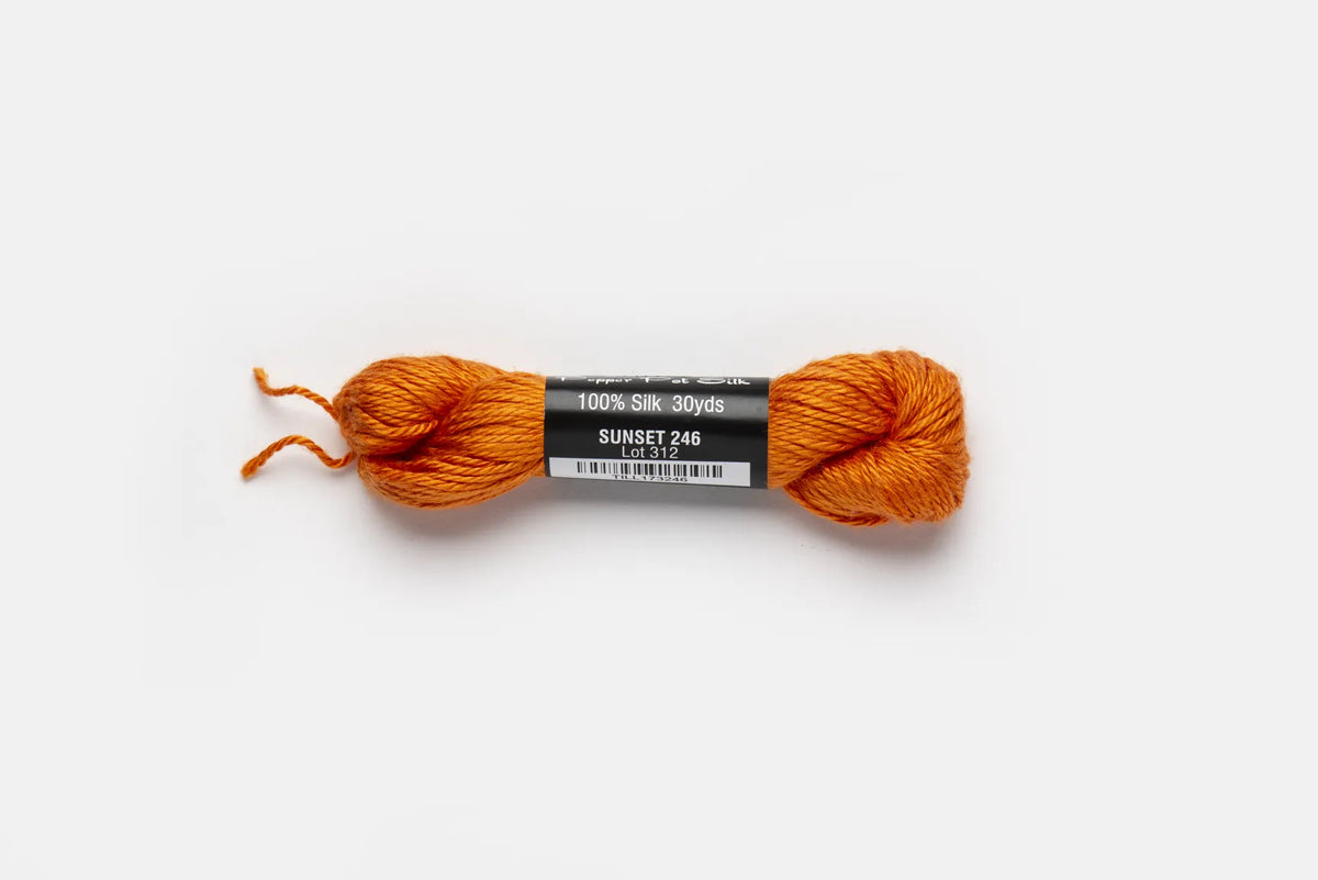 Pepper Pot Silk 246 Sunset - needlepoint silk thread