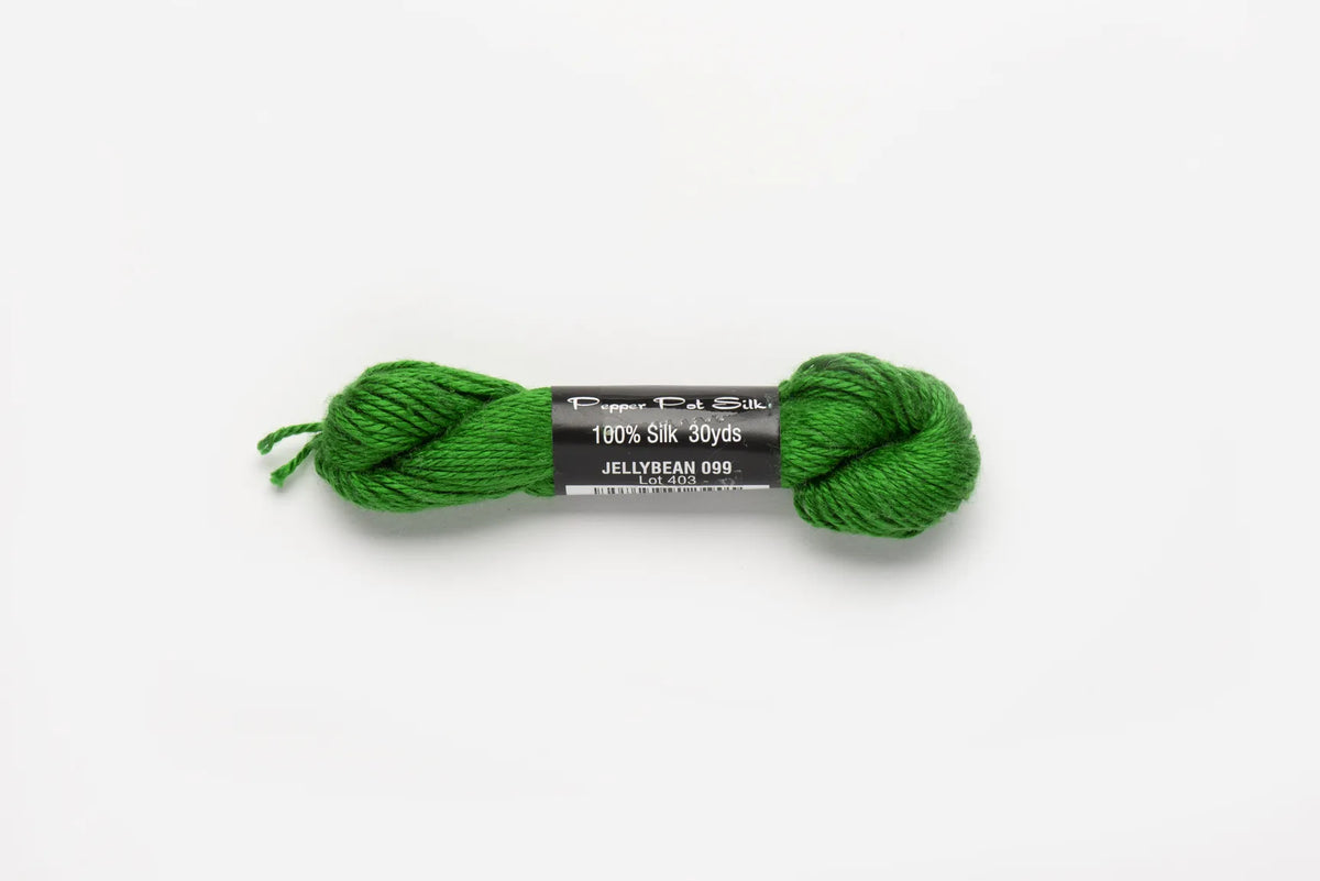 Pepper Pot Silk 99 Jelly Bean - needlepoint silk thread