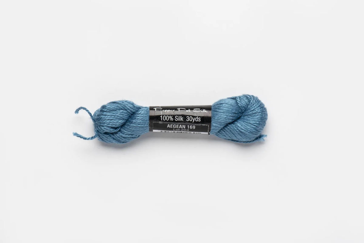 Pepper Pot Silk 169 Aegean - needlepoint silk thread