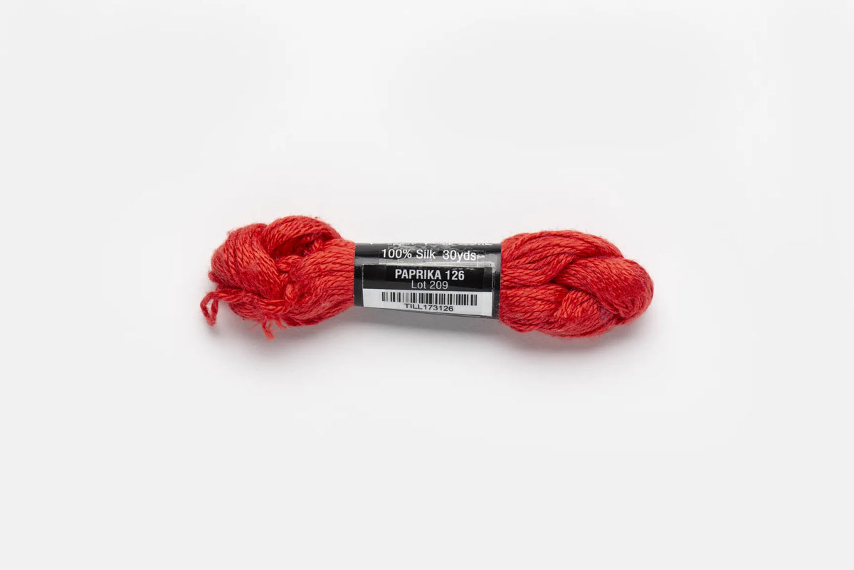 Pepper Pot Silk 126 Paprika - needlepoint silk thread