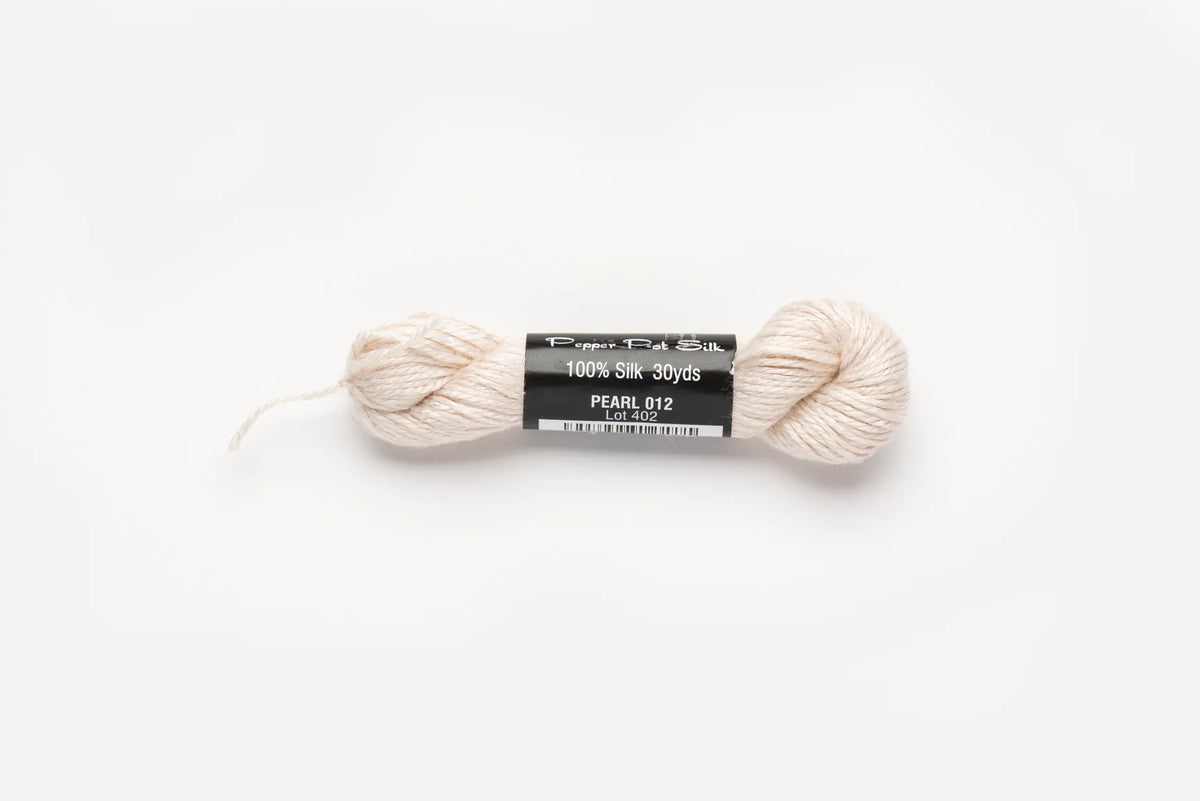 Pepper Pot Silk 12 Pearl - needlepoint silk thread