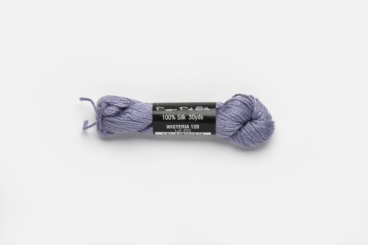 Pepper Pot Silk 120 Wisteria - needlepoint silk thread