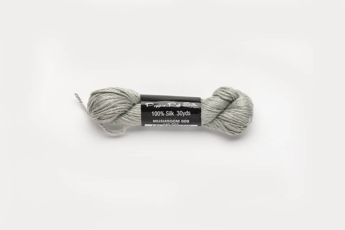 Pepper Pot Silk 9 Mushroom - needlepoint silk thread