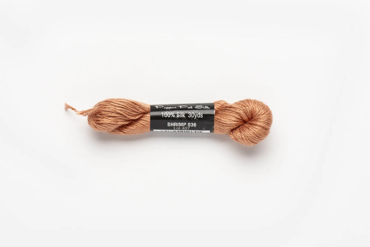 Pepper Pot Silk 36 Shrimp - needlepoint silk thread