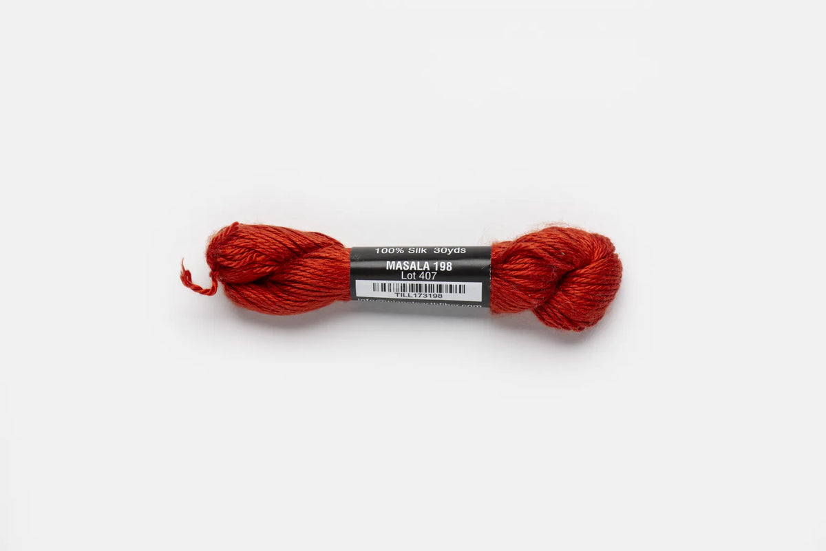 Pepper Pot Silk 198 Marsala - needlepoint silk thread