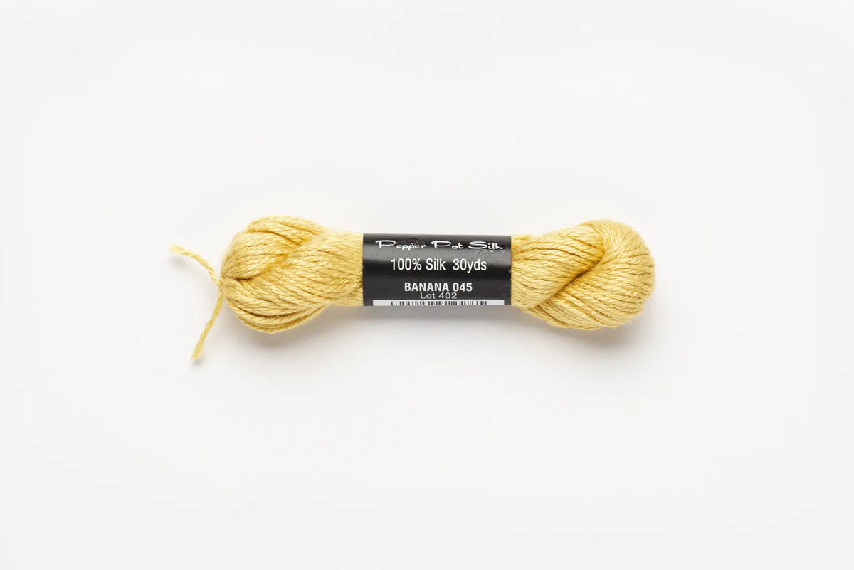 Pepper Pot Silk 45 Banana - needlepoint silk thread