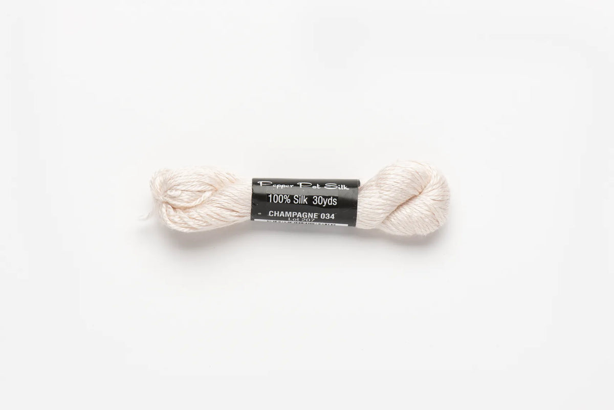 Pepper Pot Silk 34 Champagne - needlepoint silk thread