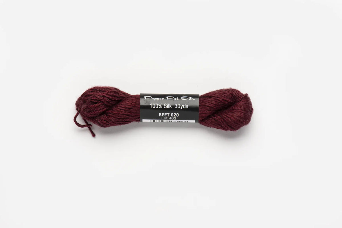 Pepper Pot Silk 20 Beet - needlepoint silk thread