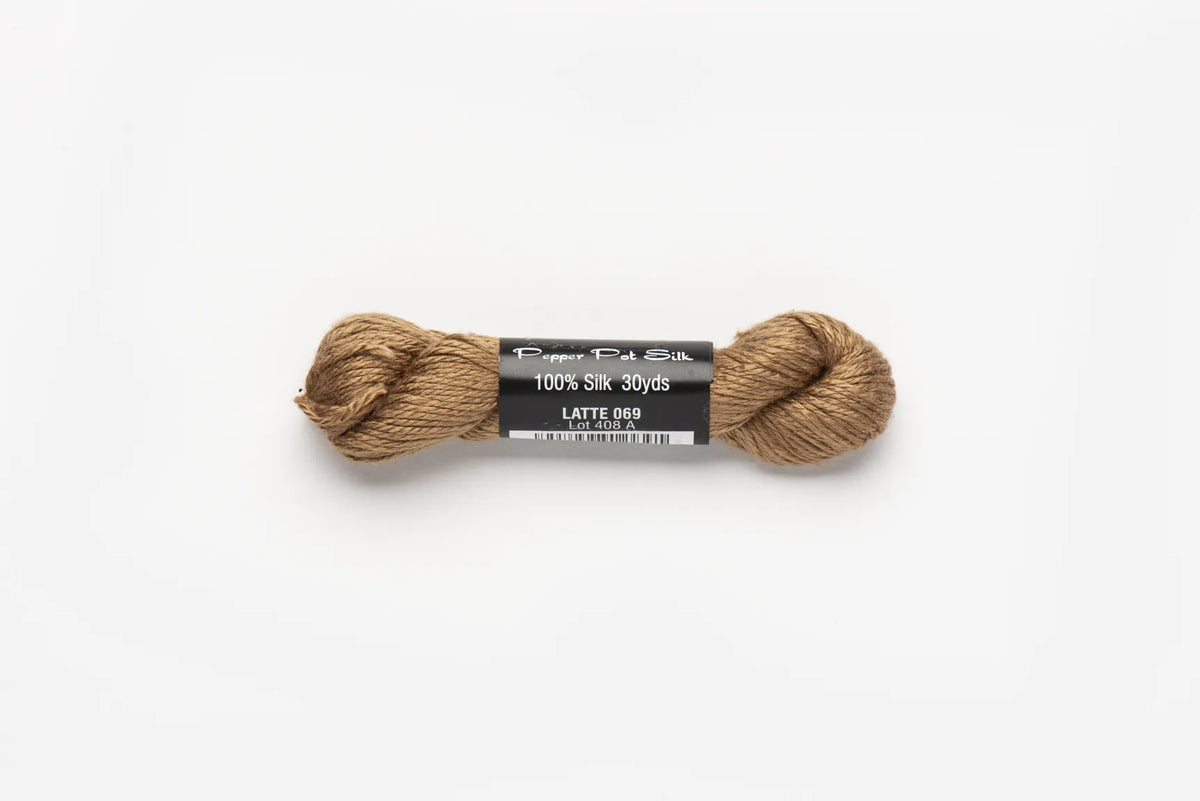 Pepper Pot Silk 69 Latte - needlepoint silk thread