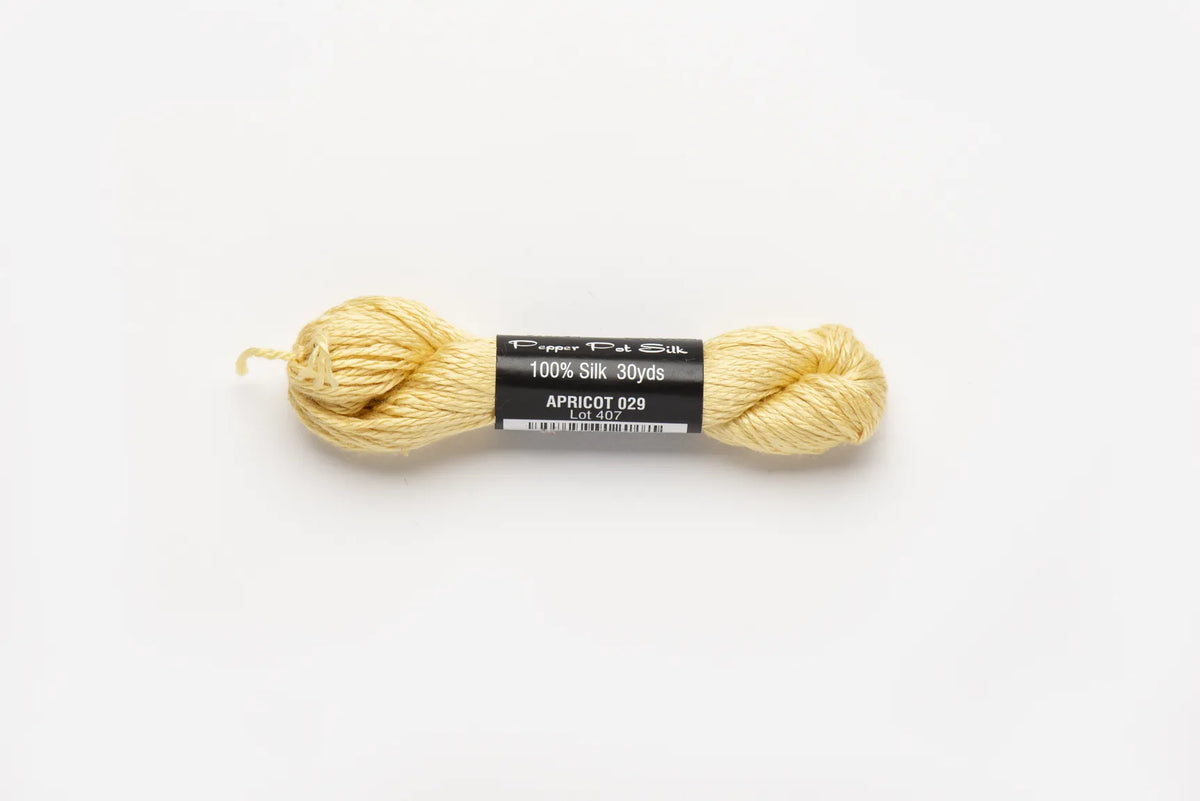 Pepper Pot Silk 29 Apricot - needlepoint silk thread