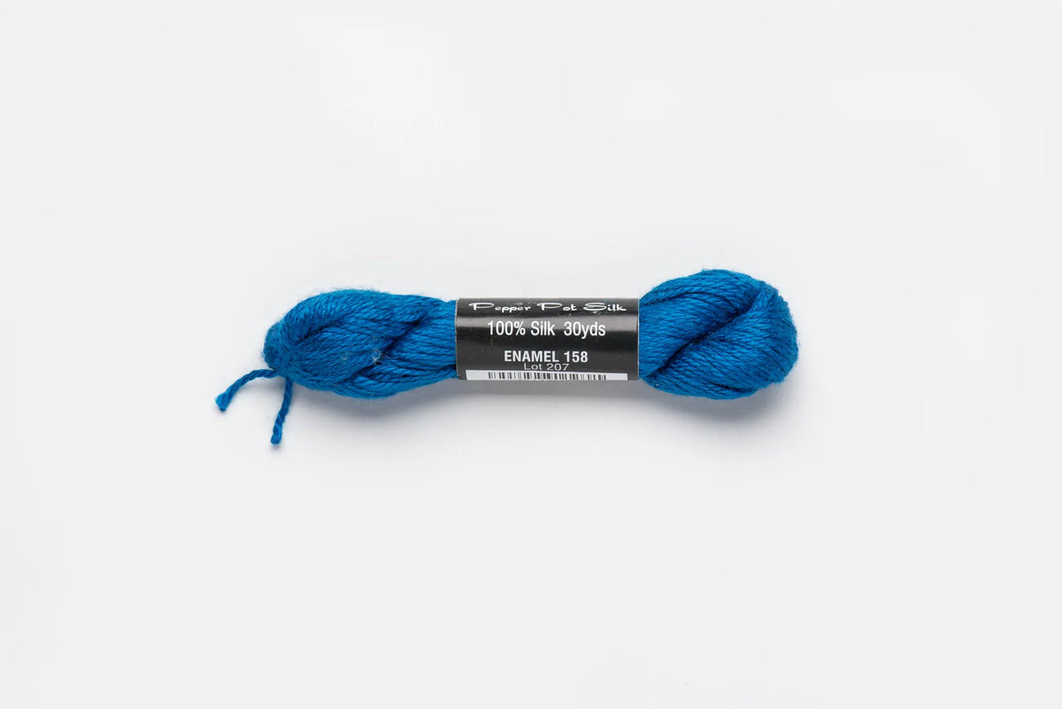 Pepper Pot Silk 158 Enamel - needlepoint silk thread