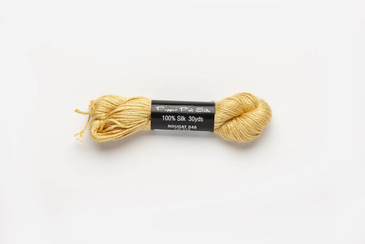 Pepper Pot Silk 48 Nougat - needlepoint silk thread
